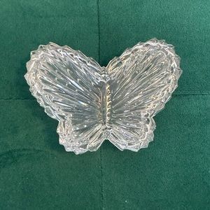 Glass Butterfly Dish